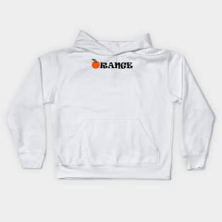 Orange Kids Hoodie